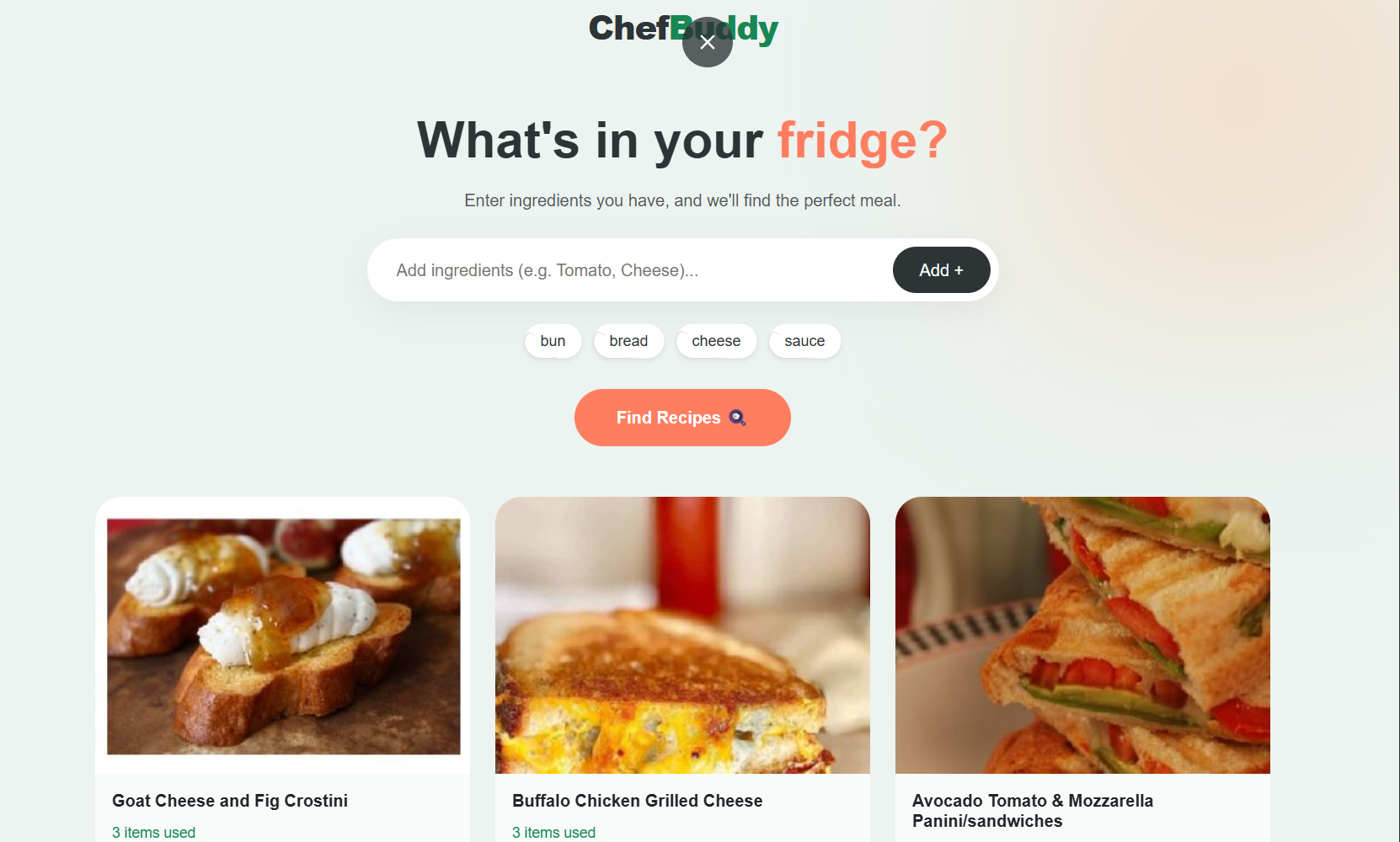 ChefBuddy Recipe App